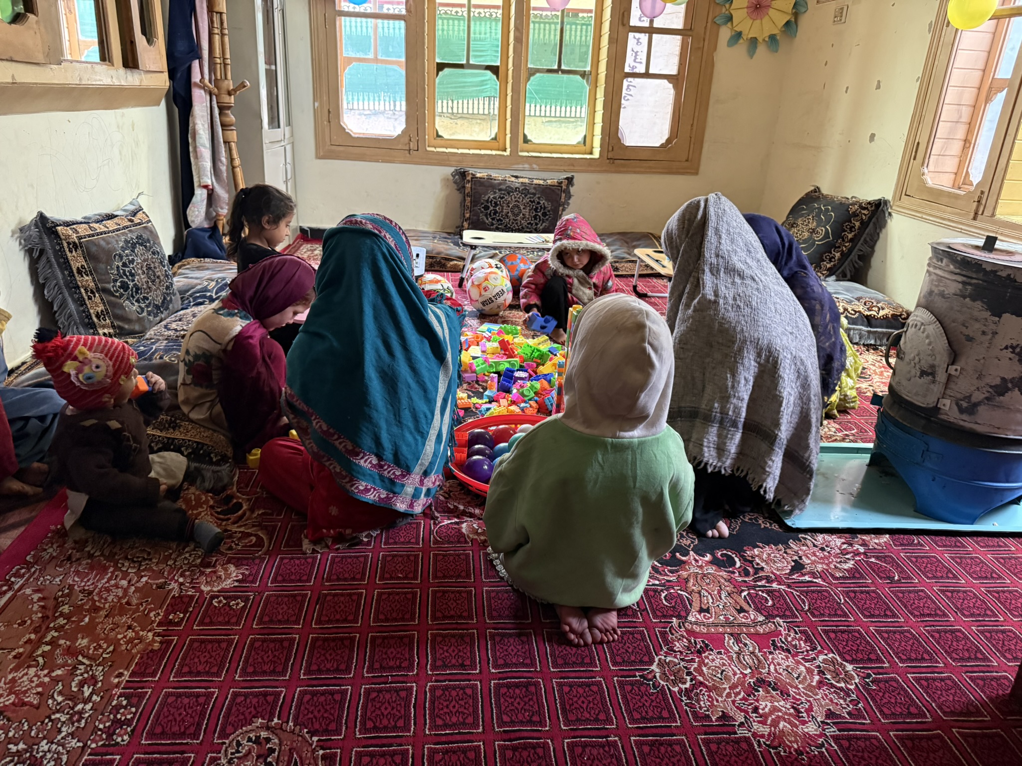 Child friendly space in Afghanistan