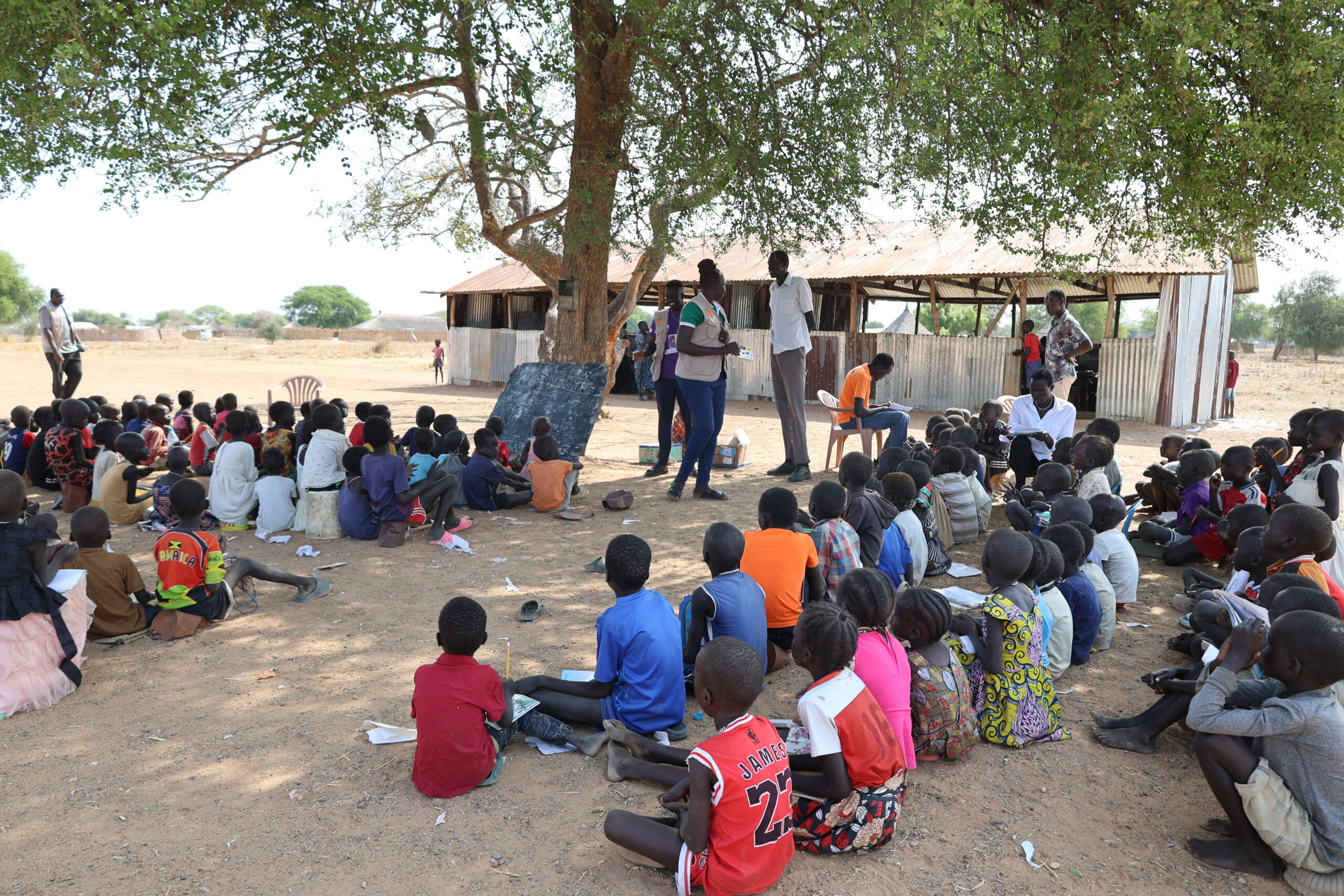 children trained by gender and protection officer.